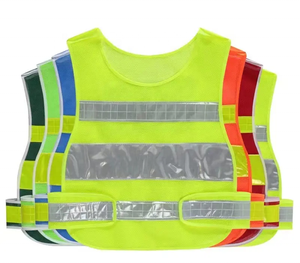 Chaleco de Seguridad Reflectante Impermeable ANSI Clase 2 con Bolsillos para Trabajadores de la Construcción, Ropa Transpirable, Venta Caliente de Fábrica - Product Image 2