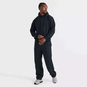 <b>gothic</b> drop shoulder <b>hoodie</b> oversized knitted sweatshirt cinched waist men's snowboard streetwear apparel - Product Image 2