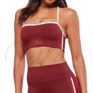 Soutien-gorge de sport haute performance pour femme, qualité supérieure, séchage rapide, sans couture, simple, avec bretelles en Y pour le yoga - Product Image 2