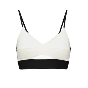 Venta al por mayor Sujetador Deportivo Logotipo Personalizado Impresión Nuevo Diseño Cómodo Sujetador Deportivo Para Mujeres En Diferentes Colores - Product Image 1