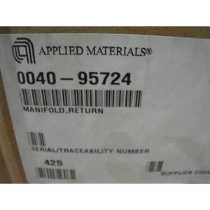 NEW AMAT 0040-95724 ท่อร่วมไอดี, ท่อรีเทิร์น, 327633 - อุปกรณ์และอะไหล่เซมิคอนดักเตอร์ระดับโลกที่เชื่อถือได้ - Product Image 1