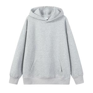 เสื้อฮู้ดผู้ชายสีแดง ผ้าฟลีซสีพื้น ทรงลำลอง ความยาวปกติ มีกระเป๋า ใส่ได้ในฤดูหนาว ผ้าฝ้าย 100% - Product Image 5
