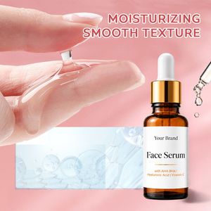Private Label AHA BHA Hyaluronic Acid Vitamin C <b>Face</b> Serum Wholesale Bulk OEM/ODM - Product Image 3