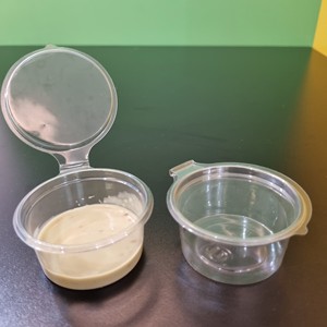 Super Quality Factory Customized Restaurant Take Out Disposable To Go Sauce <b>Container</b> PET plastic Sauce Cups 2oz with highed lid - Product Image 6