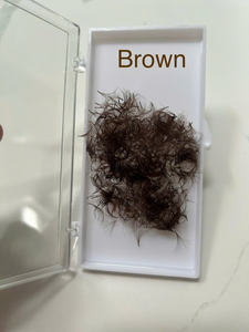 Extensions de cils Ultra Speed Pro Made Lashes, bouquets de volume préfabriqués à base pointue, courbures C CC D DD, en cachemire, 1000 bouquets Promade - Product Image 3