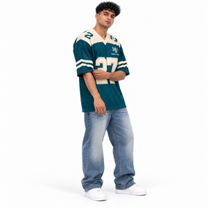 Camiseta Personalizada para Fanáticos del Fútbol, para Hombres y Mujeres, 100% Poliéster, Transpirable, de Secado Rápido, para Días de Partido - Product Image 3