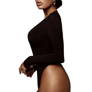 Nouveautés Combinaison sexy vintage une pièce pour femme, respirante, séchage rapide, tissu à mémoire de forme, spandex/coton, coupe ajustée - Product Image 2