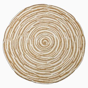 Handmade Natural Jute Braided Round <b>Rug</b> | Boho Eco-Friendly <b>Circular</b> Area <b>Rug</b> | Custom Size Wholesale Supplier - Product Image 2