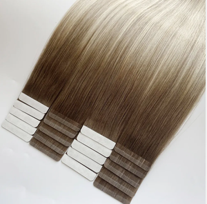 El mejor precio 100% Remy Extensiones de cabello humano vietnamita Cinta ins Ombre Piano Super Doble dibujado Cabello vietnamita crudo - Product Image 1