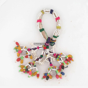 Real Ethnic Style Tassel Banjara <b>Bracelets</b> Antique Gypsy <b>Bracelets</b> Vintage Women Multicolor <b>Bracelets</b> Woven <b>Beaded</b> <b>Bracelet</b> - Product Image 1