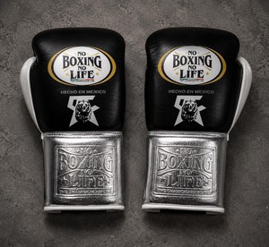Equipo de Boxeo Personalizado Canelo No Boxing No Life, de Cuero Vacuno Mexicano de Calidad, con Cordones, para Entrenamiento de Artes Marciales Mixtas (MMA) - Product Image 3