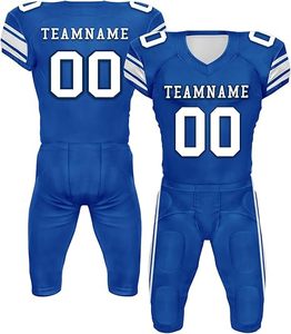Ropa Deportiva Cómoda de Alta Calidad a Precio Razonable, Uniforme de Fútbol Americano Personalizado con Nombre y Número del Equipo - Product Image 2