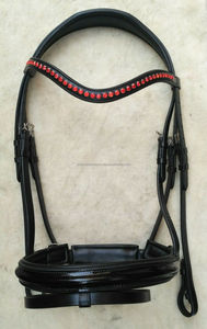 บังเหียนม้าทรงพิเศษคุณภาพสูง พร้อมอุปกรณ์เสริมหนังหัวเข็มขัด - Y&Z Enterprises ปรับแต่งขนาดและสีได้ - Product Image 2