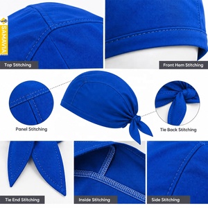 Gorro Quirúrgico SAMAVIA, Ajustable con Lazos Traseros, Accesorios de Ropa para Uniformes de Salud, Fabricante - Product Image 5