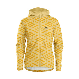 Customized Casual Spring Wear Eco Friendly Front Logo Quick Dry Breathable Nylon Coated Windbreaker Hooded <b>Waterproof</b> Jacket <b>Set</b> - Product Image 1