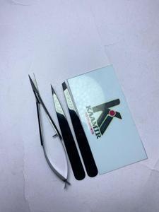 <b>Precision</b> One Spring Scissor Curved Stainless Steel Beauty <b>Tool</b> Sharp Tip Steel Handle for Cuticle Trimming Competitive Price - Product Image 4