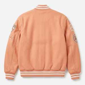 CHALASA SPORTS Veste de baseball en laine pour homme grande taille, hiver, séchage rapide et respirante, doublure polaire, logo personnalisé OEM - Product Image 6