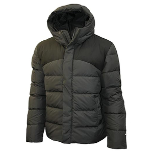 Men's Eco-Friendly <b>Lightweight</b> <b>Packable</b> Insulated Puffer Winter <b>Jacket</b> Hood <b>Waterproof</b> Windproof Front Embroidered - Product Image 1