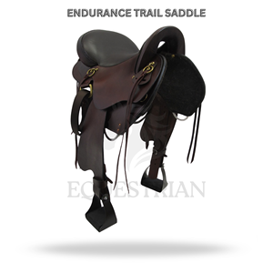 Selle de randonnée pour chevaux, équipement équestre - Product Image 2