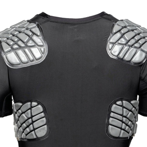 Football Contact Sports Padded <b>Shirt</b> High-Impact Protection <b>Compression</b> <b>Shirt</b> <b>Men</b> <b>Compression</b> <b>Shirt</b> Padding <b>Shirt</b> - Product Image 6