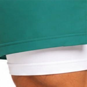 <b>Men</b>’s Double Layer <b>Shorts</b> Comfort Fit Modern Athletic Style Elastic Casual Style <b>Short</b> Length Printed Letter <b>Pattern</b> <b>Shorts</b> - Product Image 6