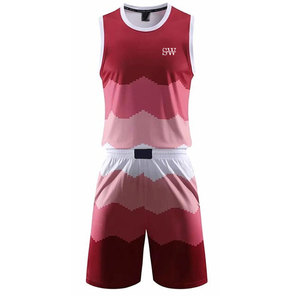 Uniforme de basket-ball pour hommes haute performance, maillot respirant, shorts légers, vêtements de sport durables, parfaits pour les joueurs adultes - Product Image 1