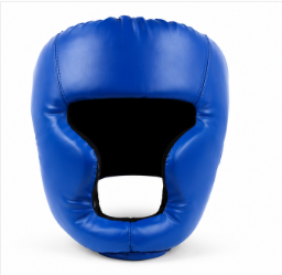 Protector de Cabeza de Boxeo de PU Azul HAWK SPORTS INDUSTRIES para Entrenamiento, Sparring, MMA, Muay Thai, Taekwondo, Unisex, Juvenil - Product Image 3
