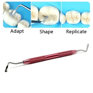 Espátula de Resina para Restauración Estética Dental Posterior, con Empuñadura Moleteada, Punta de 4mm, Instrumento Manual de Metal, Certificado CE - Product Image 5