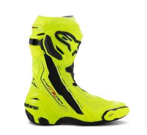 รองเท้าบูท Super R-Tech Moto สำหรับผู้ชาย สีแดง หนังสังเคราะห์ ปิดด้วยซิป ระบายอากาศได้ดี ใช้ได้ทุกฤดู รองเท้าบูทหุ้มข้อ ปิดนิ้วเท้า - Product Image 5