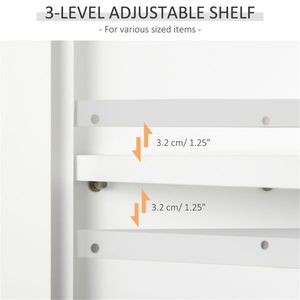Nuovo Mobile Bagno Moderno da Parete con Vano Portaoggetti - Product Image 6