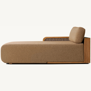 เก้าอี้อาบแดดไม้สัก ลดราคาพิเศษ ดีไซน์เรียบง่ายทันสมัย พร้อมโฟมนุ่มสบาย ทนทาน เหมาะสำหรับใช้งานกลางแจ้ง - Product Image 5