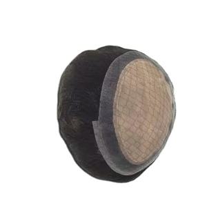 Perruque toupet en cheveux humains 100% soie Pro Remy Virgin Raw Taz Indian Hair - Product Image 2