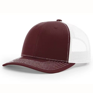 2026 Unisex 6-Panel Mesh Trucker <b>Cap</b> Adjustable Solid Color Casual <b>Hat</b> Spring Summer Style Breathable Adult Size 58-60CM - Product Image 5
