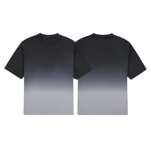 เสื้อยืดผู้ชายแนวสตรีทเสื้อยืดคอกลมแขนพองสำหรับผู้ชายเสื้อสีพื้นให้ความรู้สึกเท่ๆแบบโอเวอร์ไซส์ออกแบบได้ตามต้องการ - Product Image 4