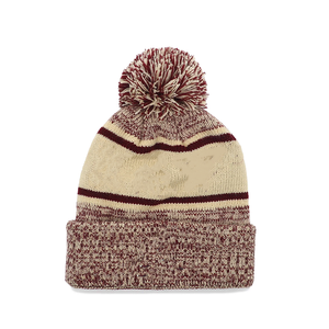 Conjunto Premium de Bufanda y Gorro de Punto Jacquard Kapa Alpha Psi en Rojo Carmesí y Crema - Regalo de Invierno Nupe Heritage - Artículos de Distinción Diamond Achievement - Product Image 3