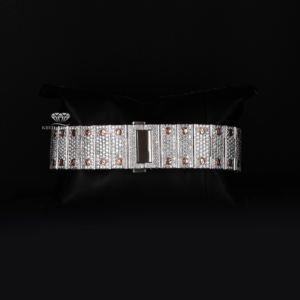 Reloj de Lujo para Hombre, Completamente Cubierto de Diamantes Moissanite, Caja Cuadrada, Esfera Romana, Tono Oro Rosa, Estilo Hip Hop, Acero Inoxidable - Product Image 4