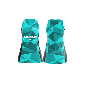 Fabricante de Uniformes de Netball OEM |   Uniforme de Netball Sublimado con Logotipo, Nombre y Número del Equipo |   Poliéster Transpirable - Product Image 3