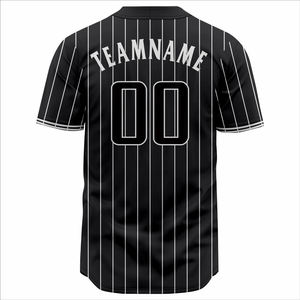 Camisetas de Béisbol Personalizadas al por Mayor, 100% Poliéster Transpirable, con Botones, Rojas y Blancas, para Hombre Adulto, con Nombres de Equipos Personalizados - Product Image 2
