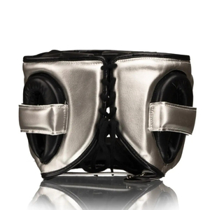 Customized Professional Premium Quality Fly Green Full <b>Face</b> Boxing Head Guard Cheek Bar Breathable Adjustable Design Unisex - Product Image 4