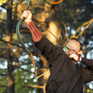Guante de tiro con arco de ajuste cómodo para tiro recreativo con arco, con forro de tela transpirable para mantener las manos frescas y secas durante el verano - Product Image 6
