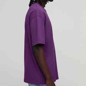 Screen Printed Logo 100% Cotton Heavyweight 210g Eco-Friendly custom logo man t-shirt Men T Shirt Oversized Streetwear Tee - Product Image 1