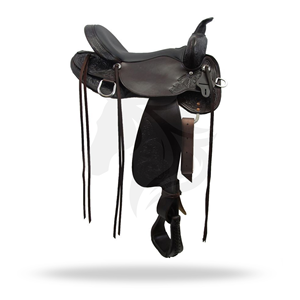 Western Trail Saddle Horse Riding Saddle Equestrian <b>Equipment</b> - Product Image 1