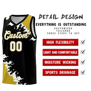 Uniforme de Baloncesto Deportivo Profesional, Personalizable con Logotipo, Cuello en V, Tallas Grandes, 100% Poliéster, Secado Rápido, Transpirable, Unisex - Product Image 3
