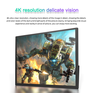 Портативный монитор EIMIO 18,5 дюйма 4K 2160P для ноутбука, USB-C, игровой, ультратонкий, внешний ЖК-дисплей для ноутбука, ПК, компьютера - Product Image 3