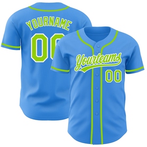 เสื้อเบสบอลแท้สีน้ำเงินขาว Thunder Blue White ของ OMMIZ INDUSTRY ขายส่งขายดีที่สุด - Product Image 3