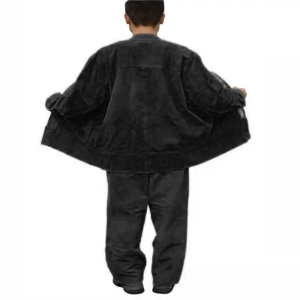 Traje de Soldadura de Cuero Vacuno de Primera Calidad, Protección Corporal Industrial, Resistente al Calor, para Soldadores - Product Image 6