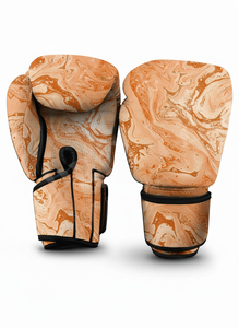 Guantes de Boxeo con Diseño Moderno y Patrón Impreso para Entrenamiento y Sparring, Guantes Profesionales de Piel Sintética para Kickboxing y Boxeo - Product Image 6