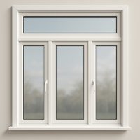Ventanas Abatibles Horizontales de PVC con Doble Acristalamiento Templado y Aislamiento Térmico, Diseño Moderno para Hogar, Oficina y Baño