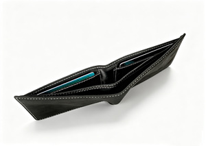 [In Stock] [Retail Price] Castello Men's Bi-fold <b>Wallet</b> RFID Short Genuine Leather Open Polyester Black Brown Light Brown - Product Image 6