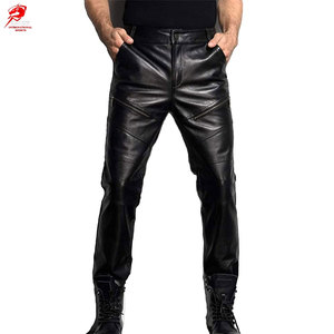 ปากีสถานผลิตกางเกงหนังสั่งทำพิเศษสำหรับผู้ชาย พร้อมโลโก้แบบกำหนดเอง ดีไซน์โดดเด่นสำหรับผู้ใหญ่ - Product Image 1